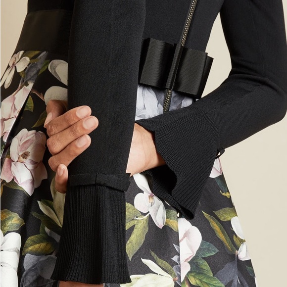 ❌SOLD❌Ted Baker Nerida Opal Print Skirted Dress - Picture 6 of 8